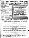 Hucknall Morning Star and Advertiser Friday 25 February 1910 Page 1