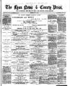 Lynn News & County Press Saturday 25 July 1885 Page 1