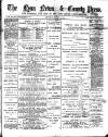 Lynn News & County Press Saturday 21 March 1891 Page 1