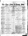 Lynn News & County Press Saturday 16 January 1892 Page 1