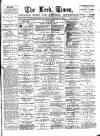 Leek Times Saturday 23 February 1889 Page 1