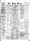 Leek Times Saturday 04 May 1889 Page 1