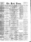 Leek Times Saturday 11 May 1889 Page 1