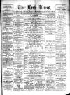 Leek Times Saturday 06 July 1889 Page 1