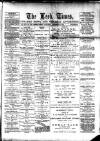 Leek Times Saturday 05 December 1891 Page 1