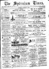 Sydenham Times Tuesday 31 March 1863 Page 1