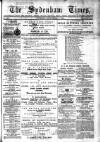 Sydenham Times Tuesday 04 September 1866 Page 1