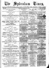Sydenham Times Tuesday 22 March 1870 Page 1