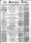 Sydenham Times Tuesday 02 August 1870 Page 1