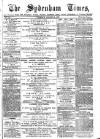 Sydenham Times Tuesday 09 August 1870 Page 1