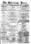 Sydenham Times Tuesday 13 January 1880 Page 1