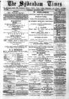 Sydenham Times Tuesday 03 August 1880 Page 1