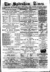 Sydenham Times Tuesday 11 January 1881 Page 1