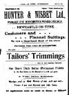 HUNTER & NISBET Ltd., WOOlatel AND MANCHESTER WAREHOUSEMEN. . NEWCASTLEemON—TYNE. . and . . Flannel Suitings.