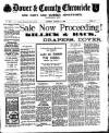 Dover Chronicle Saturday 17 January 1920 Page 1