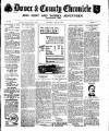 Dover Chronicle Saturday 29 May 1920 Page 1