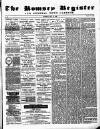 Romsey Register and General News Gazette Thursday 31 May 1888 Page 1