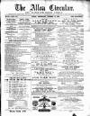 Alloa Circular Wednesday 20 October 1880 Page 1