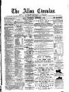 Alloa Circular Wednesday 07 September 1887 Page 1