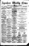 Ayrshire Weekly News and Galloway Press Saturday 08 January 1881 Page 1