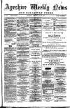 Ayrshire Weekly News and Galloway Press Saturday 09 July 1881 Page 1