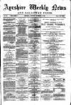 Ayrshire Weekly News and Galloway Press Saturday 12 November 1881 Page 1
