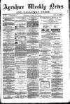 Ayrshire Weekly News and Galloway Press Saturday 06 May 1882 Page 1