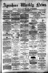 Ayrshire Weekly News and Galloway Press Saturday 27 January 1883 Page 1