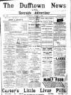 Dufftown News and Speyside Advertiser Saturday 21 May 1898 Page 1