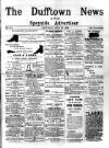 Dufftown News and Speyside Advertiser Saturday 30 July 1898 Page 1