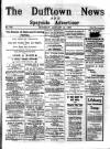 Dufftown News and Speyside Advertiser Saturday 14 January 1899 Page 1