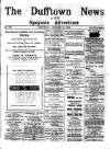 Dufftown News and Speyside Advertiser Saturday 21 January 1899 Page 1