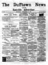 Dufftown News and Speyside Advertiser Saturday 23 December 1899 Page 1