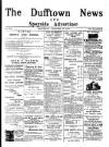Dufftown News and Speyside Advertiser Saturday 20 January 1900 Page 1