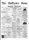 Dufftown News and Speyside Advertiser Saturday 03 February 1900 Page 1