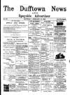 Dufftown News and Speyside Advertiser Saturday 10 February 1900 Page 1
