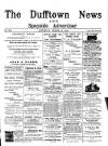 Dufftown News and Speyside Advertiser Saturday 31 March 1900 Page 1