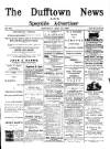 Dufftown News and Speyside Advertiser Saturday 12 May 1900 Page 1