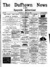 Dufftown News and Speyside Advertiser Saturday 16 June 1900 Page 1