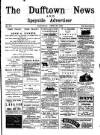 Dufftown News and Speyside Advertiser Saturday 30 June 1900 Page 1