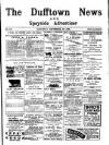 Dufftown News and Speyside Advertiser Saturday 29 September 1900 Page 1