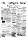 Dufftown News and Speyside Advertiser Saturday 17 November 1900 Page 1