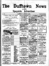 Dufftown News and Speyside Advertiser Saturday 03 August 1901 Page 1