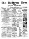 Dufftown News and Speyside Advertiser Saturday 16 January 1904 Page 1