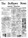 Dufftown News and Speyside Advertiser Saturday 04 June 1904 Page 1