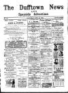 Dufftown News and Speyside Advertiser Saturday 18 June 1904 Page 1