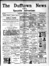Dufftown News and Speyside Advertiser Saturday 01 October 1904 Page 1