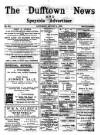 Dufftown News and Speyside Advertiser Saturday 04 August 1906 Page 1