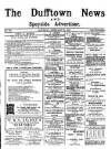 Dufftown News and Speyside Advertiser Saturday 23 February 1907 Page 1