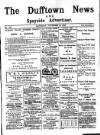 Dufftown News and Speyside Advertiser Saturday 13 November 1909 Page 1